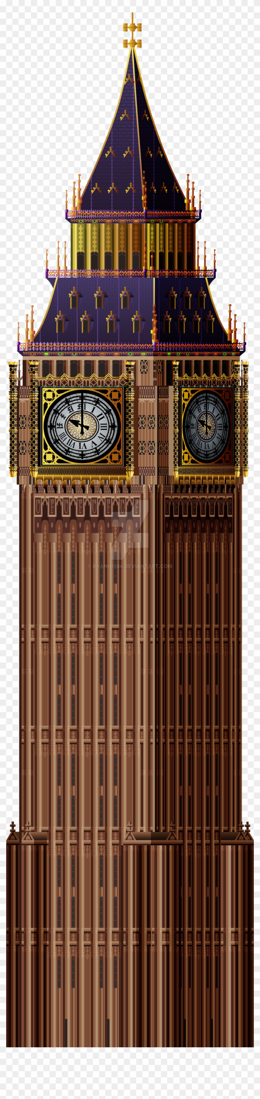 Big Ben Png Hd Clipart #1384877