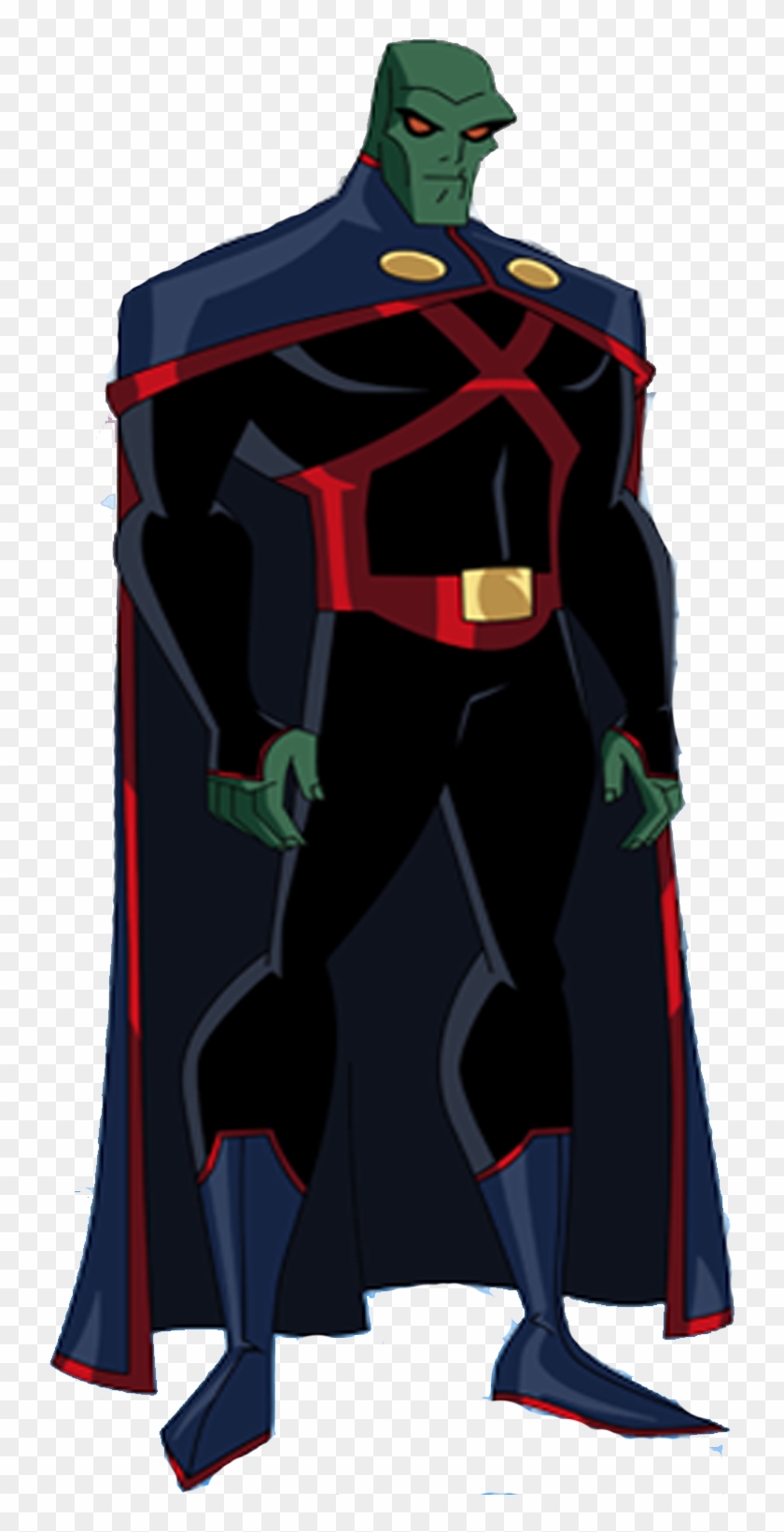 Novo Traje Beyond Good And Evil, Martian Manhunter, - Cape Clipart