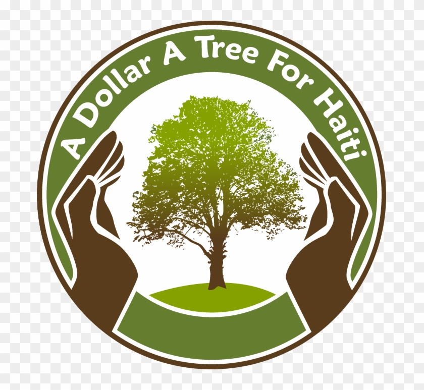 A Dollar A Tree Logo - Illustration Clipart #1385023