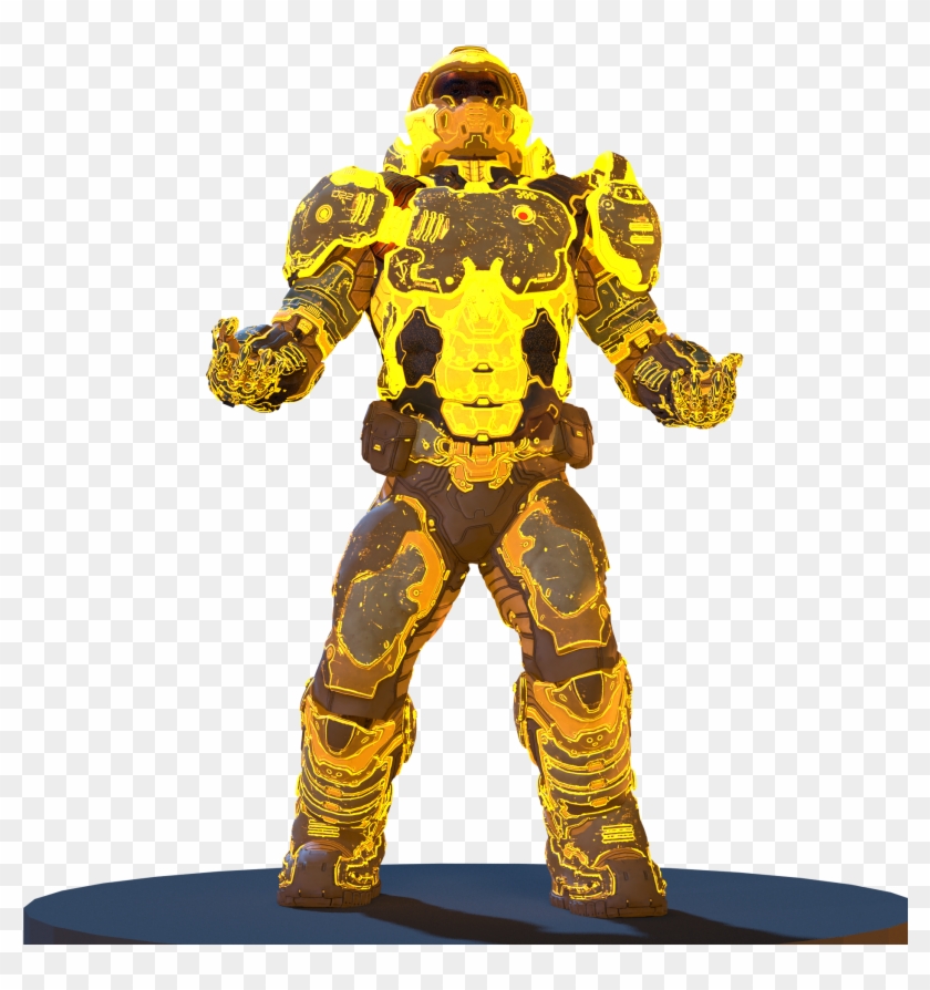 Doom God [render] - 2016 Doom Transparent Clipart