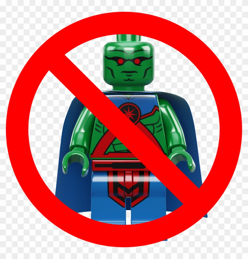 I - Lego Dc Martian Manhunter Clipart