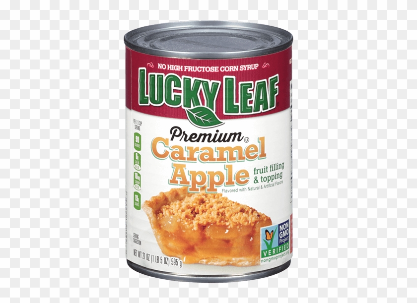 Premium Caramel Apple Fruit Filling & Topping - Lucky Leaf Caramel Apple Clipart