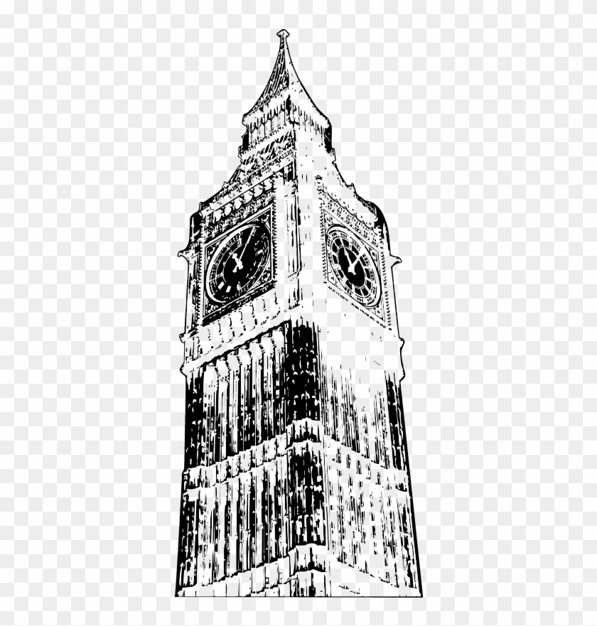 Big Ben Fond Transparent Clipart #1385211