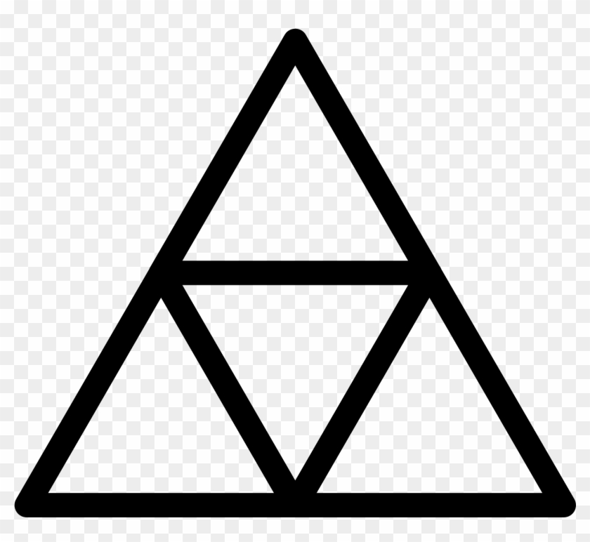The Legend Of Zelda Clipart Triangle Symbol - Triangle Zelda - Png Download #1385589
