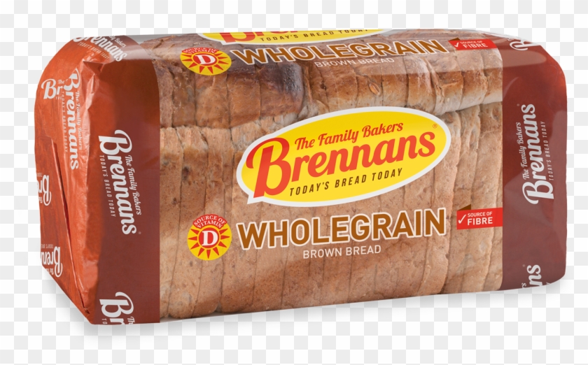 Brennans Wholegrain With Vitamin D - Brennans Wholegrain Bread Clipart