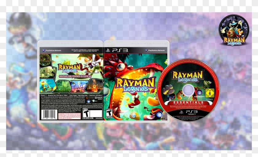 Rayman Legends Usa/europe Ps3 Download Clipart