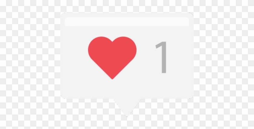 Instagram Icon Heart Png Clipart #1386592