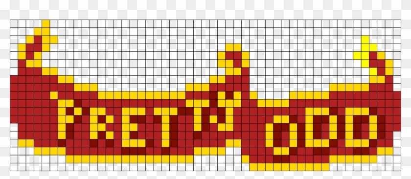 Panic At The Disco Pretty Odd Logo Patd Perler Bead - Panic At The Disco Perler Bead Clipart