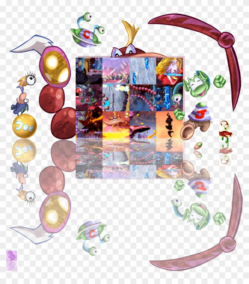 Rayman Origins Mod Compilation - Rayman Origins Mod Clipart #1386737