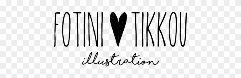 Fotini Tikkou - Calligraphy Clipart #1386857