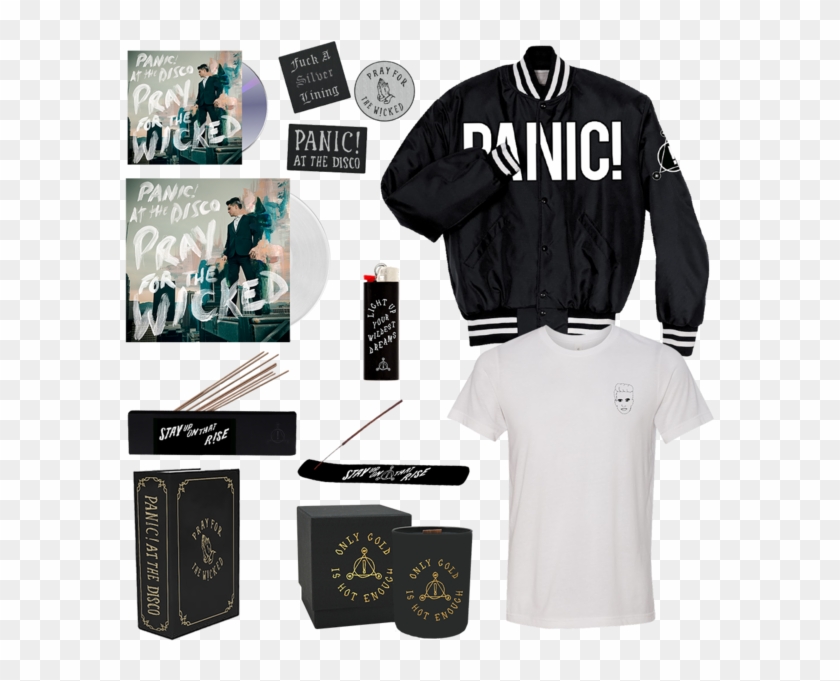 Panic At The Disco Insence Book Stash Box Candle All - Panic At The Disco Cherry Bomber Jacket Clipart