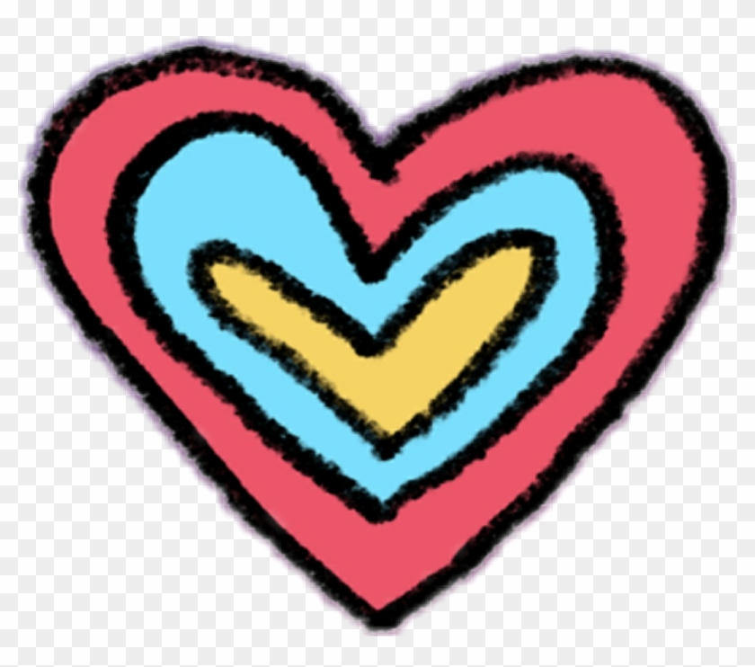 #heart #instagram - Instagram Heart Sticker Png Clipart #1386888