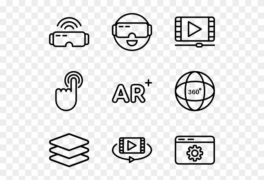 Virtual Reality - Couple Icon Transparent Background Clipart