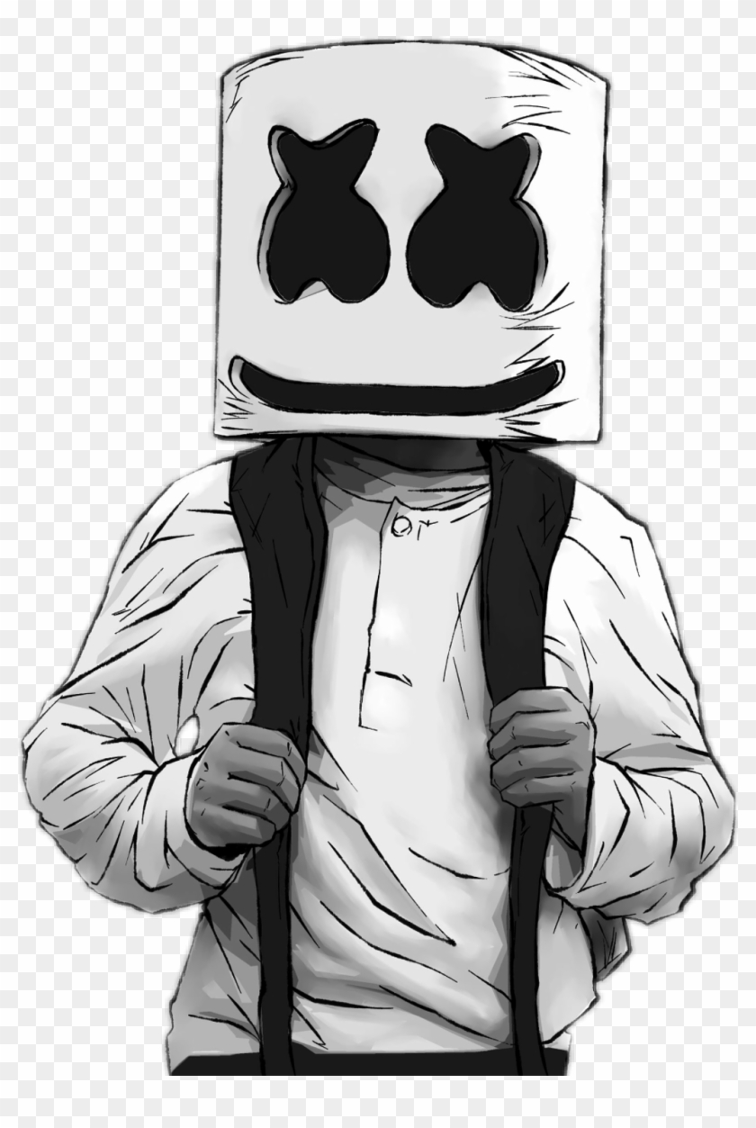 Marshmello Sticker - Marshmello Pics Hd Download Clipart #1387396