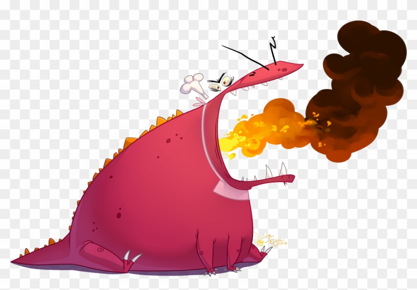 For @bradandezart's Rayman Origins Art Jam - Rayman Origins Dragon Chef Clipart