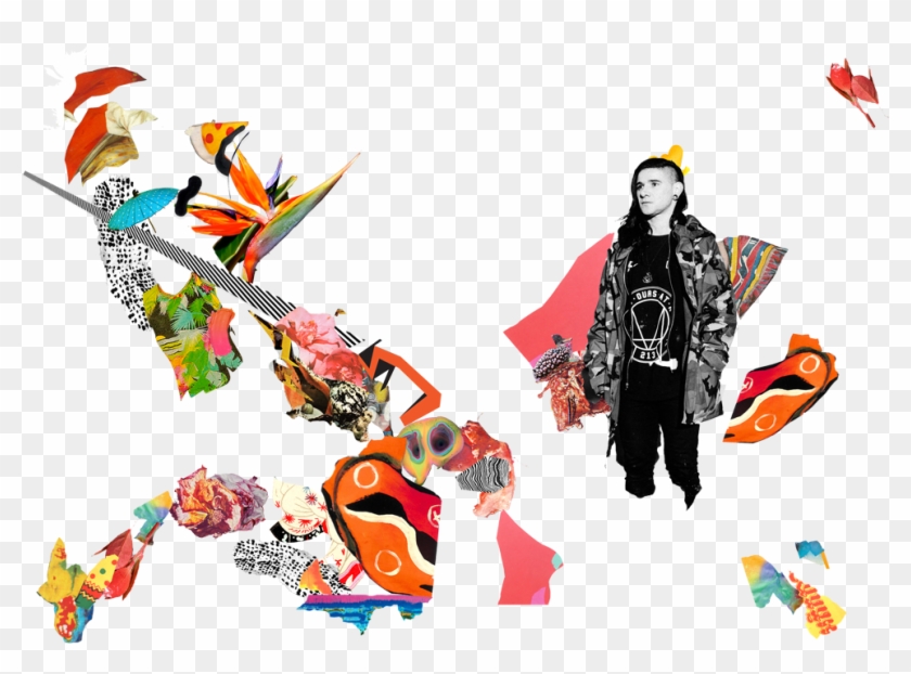 Skrillex, Pharrell, And Murakami Cover Complex's Inaugural - Illustration Clipart #1387545