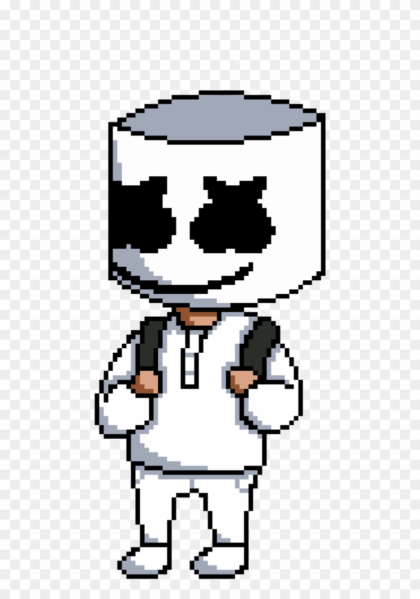 Marshmello - Cartoon Clipart