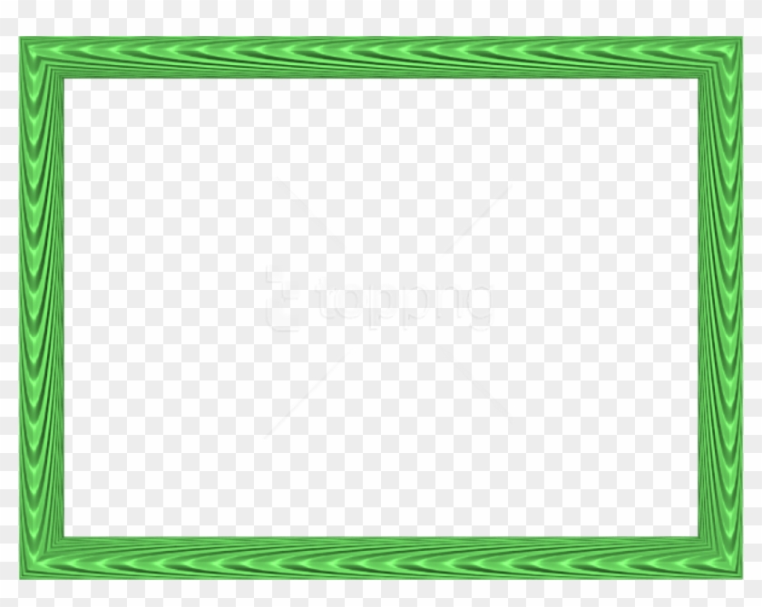 Free Png Green Border Frame Png - Picture Frame Clipart