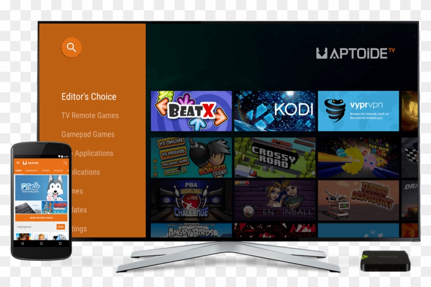 You'll Need An Android Phone Or Tablet Running Android - Aptoide Tv Clipart