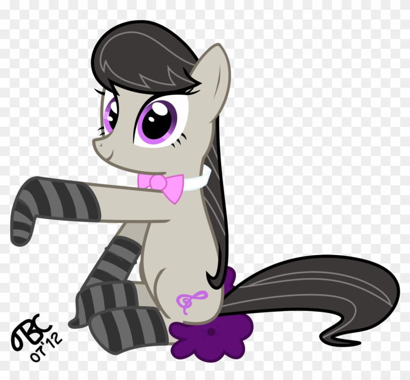 Skunk Clipart Mlp - My Little Pony Octavia Socks - Png Download #1388076