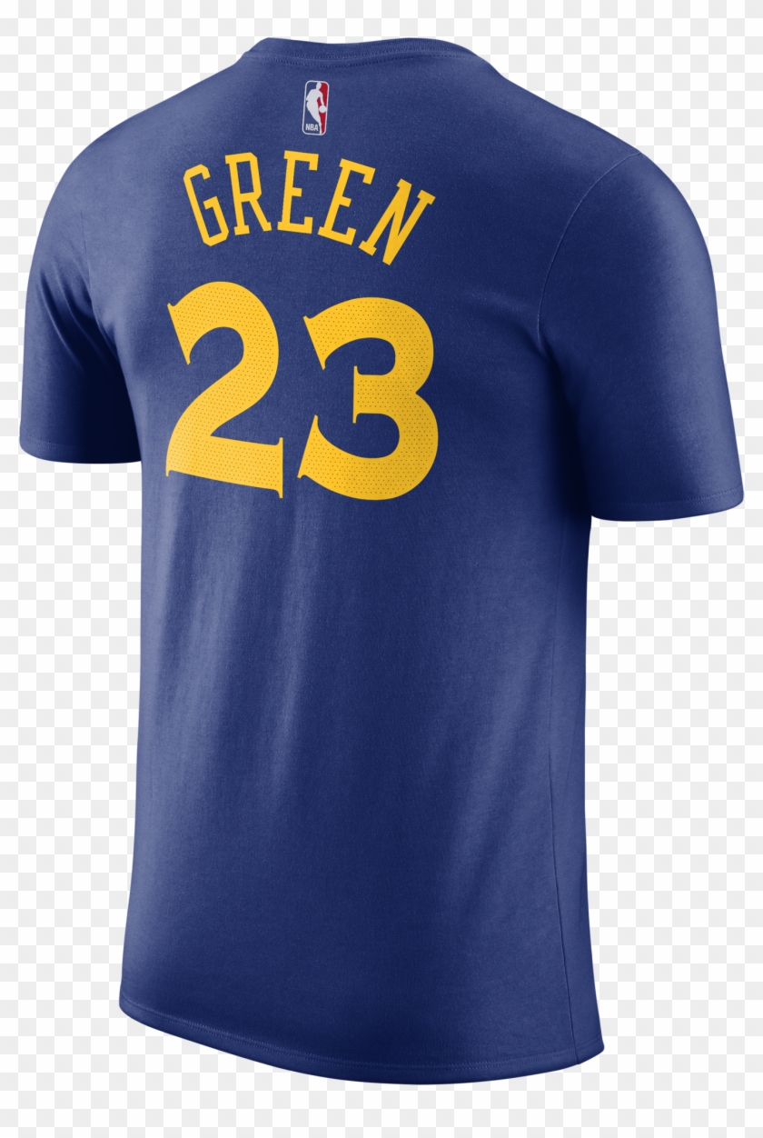 Nike Nba Golden State Warriors Draymond Green Dry Tee - Active Shirt Clipart #1388276