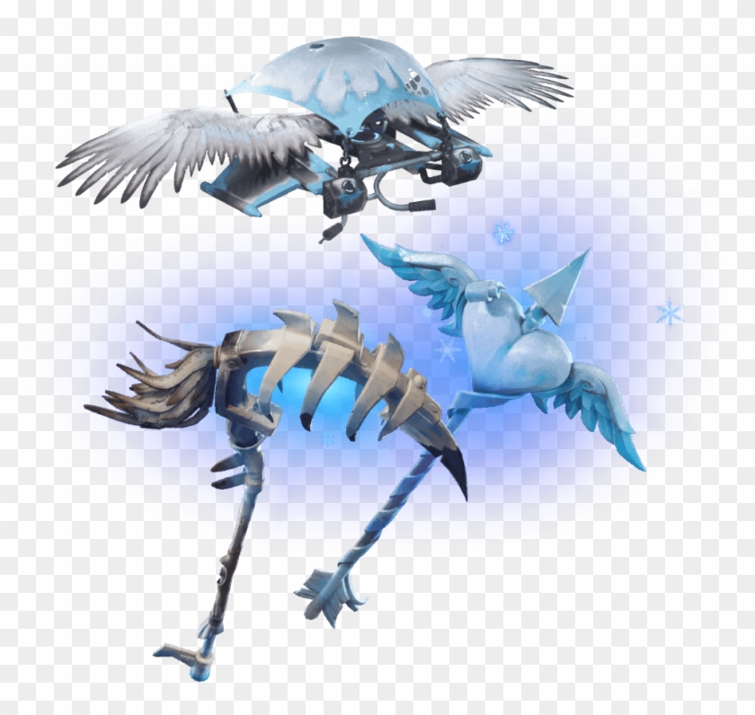 Cold Hearted Pickaxe - Paracaidas De Masmelo Fortnite Clipart