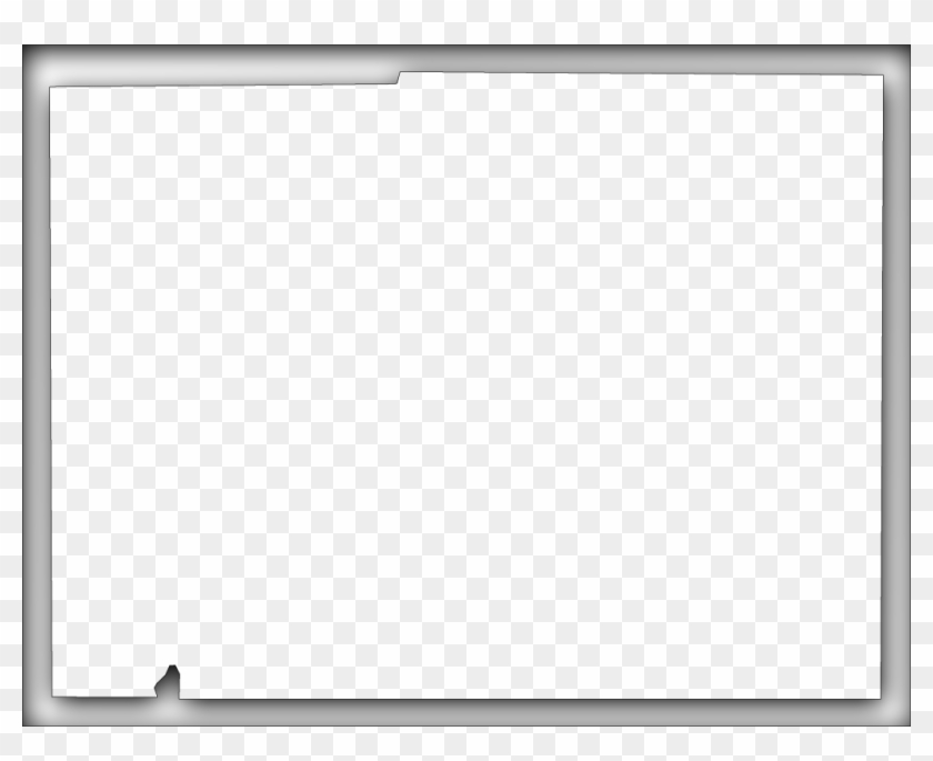 A Map Of Desoto With An Outer Shadow Box Around The - Paper Clipart #1388534