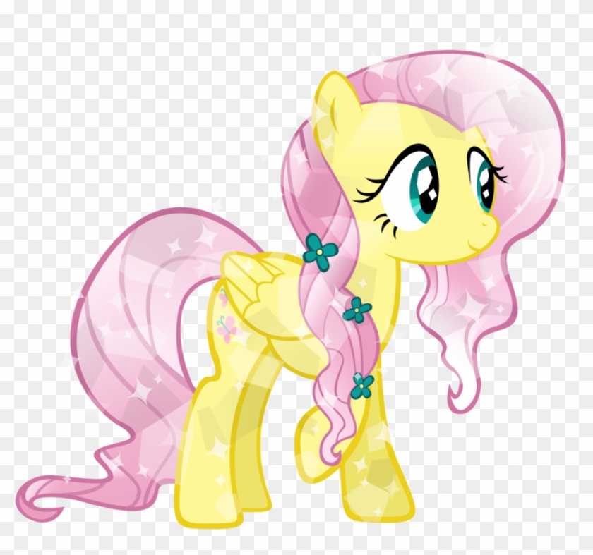 80 Images About ♡ My Little Pony On We Heart It - My Little Pony Crystal Fluttershy Clipart #1388559