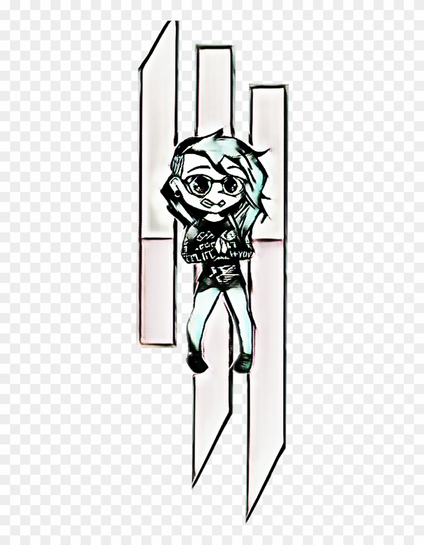Skrillex Sticker - Cartoon Clipart