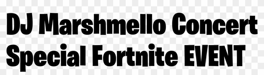 Dj Marshmello Concert Special Fortnite Event Fortnite - Graphics Clipart