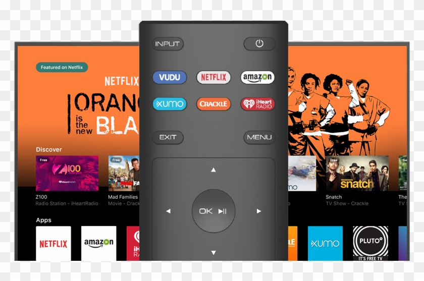 Tv Sm Remote - Smartcast Os Clipart