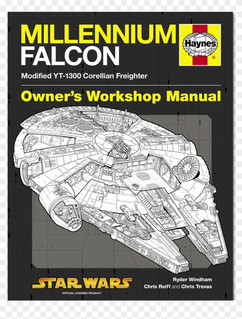 Haynes Millennium Falcon Manual Clipart #1388958