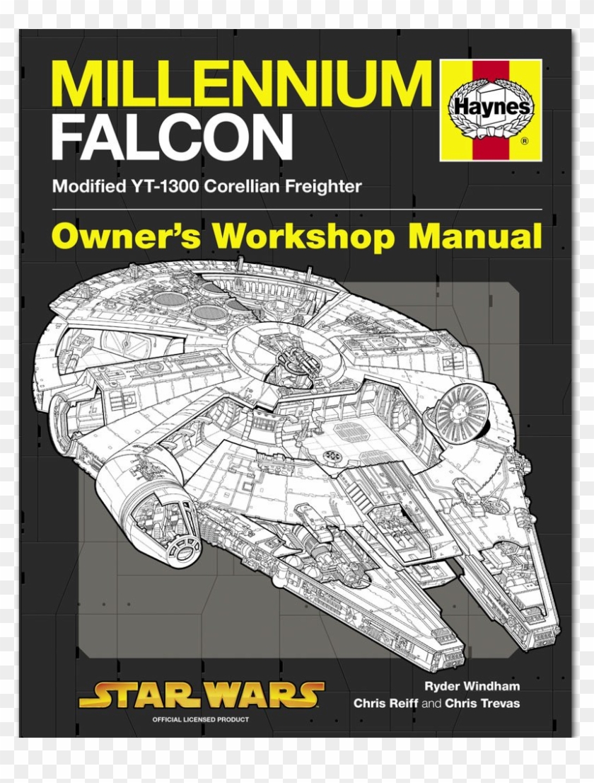 Haynes Millennium Falcon Manual Clipart