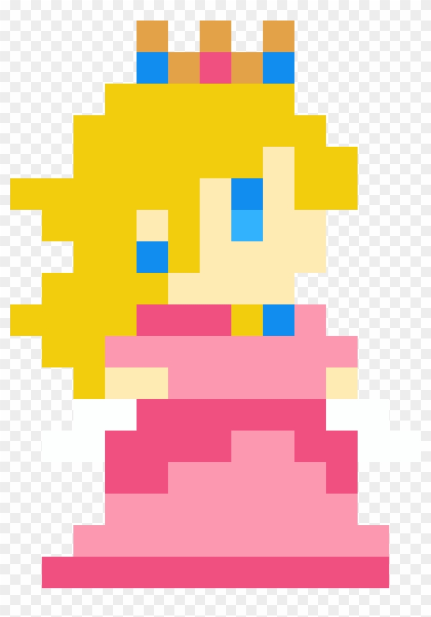 Super Mario Clipart Mystery Number - Super Mario Maker Peach Costume - Png Download