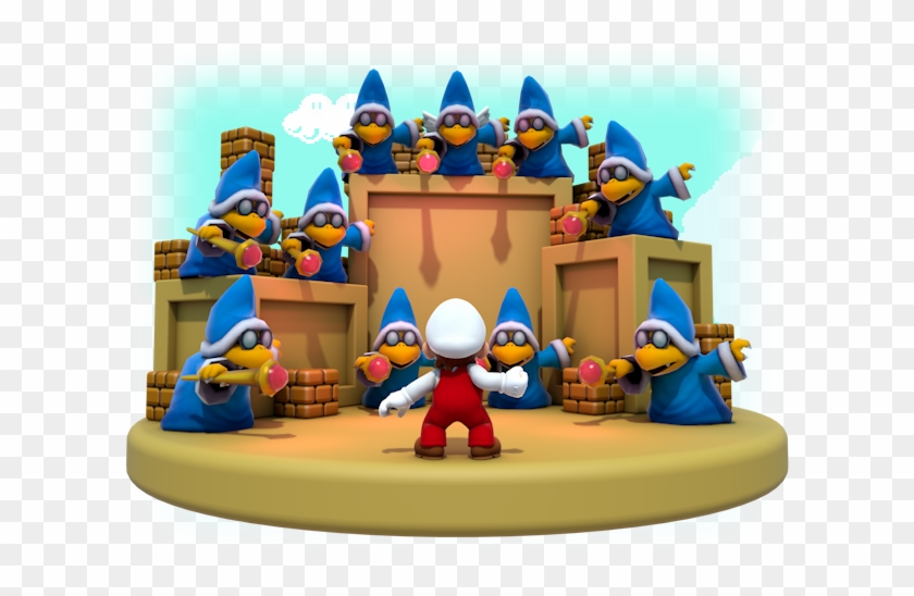 The 100 Magikoopa Duel - Cartoon Clipart