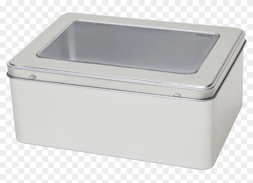 Rettangolare Grande Silver Con Finestre - Box Clipart