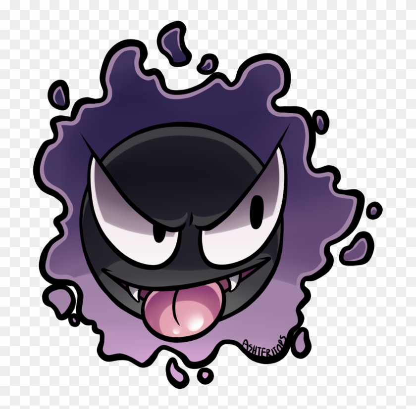 Gastly Png - Pokémon Clipart