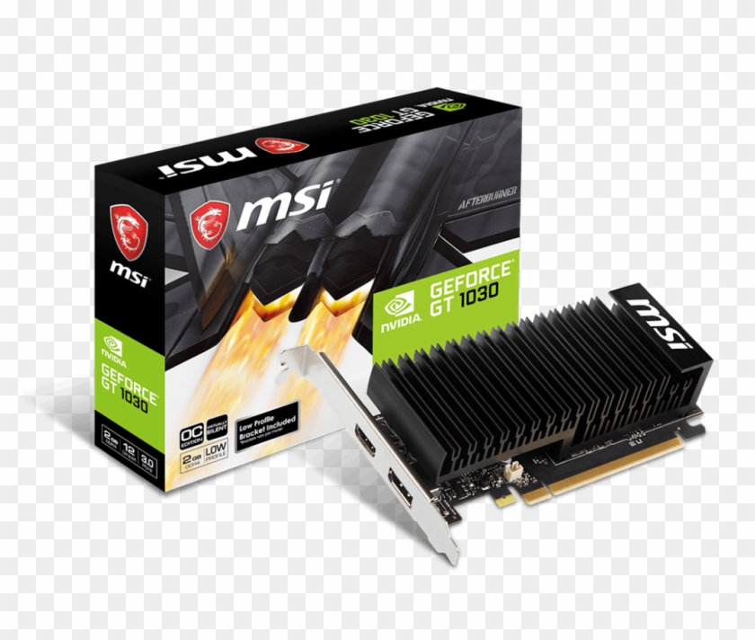 Geforce® Gt 1030 Graphics Cards Geforce Gt 1030 2ghd4 - Msi Gt 1030 2ghd4 Lp Oc Clipart #1389614