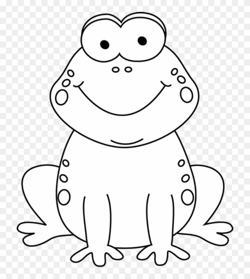 Permalink To Frog Clipart Black And White Music Notes - Frog Picture Clipart Black And White - Png Download #1389617