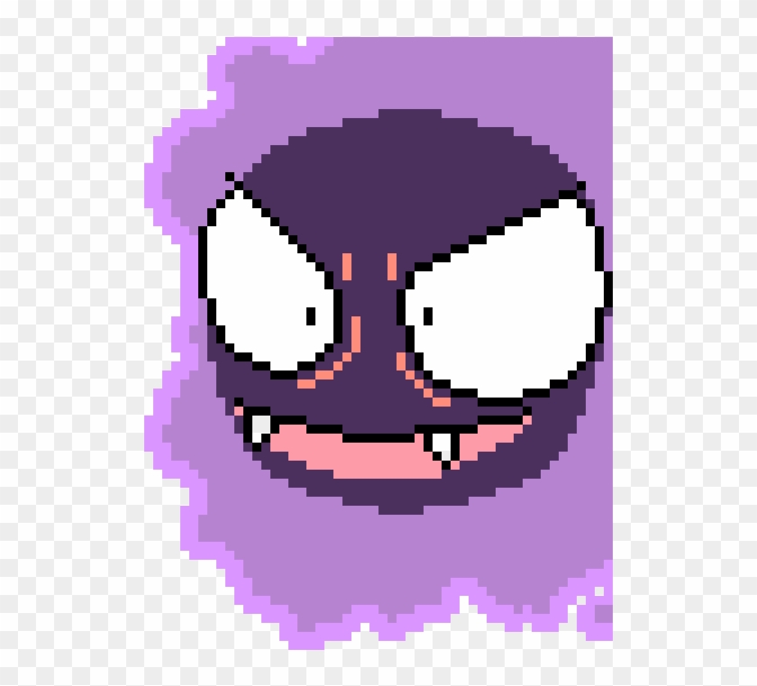 Gastly - Aesthetic Peach Png Clipart