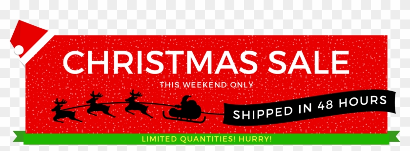 Christmas Banner Santa - Poster Clipart
