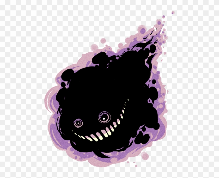 Pokemon Gengar Haunter Gastly Jesterdex - Seahorse Clipart #1389889