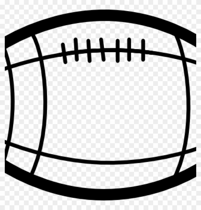Football Images Clip Art Clipart Black And White Panda - Nfl Football Black And White - Png Download #1389896