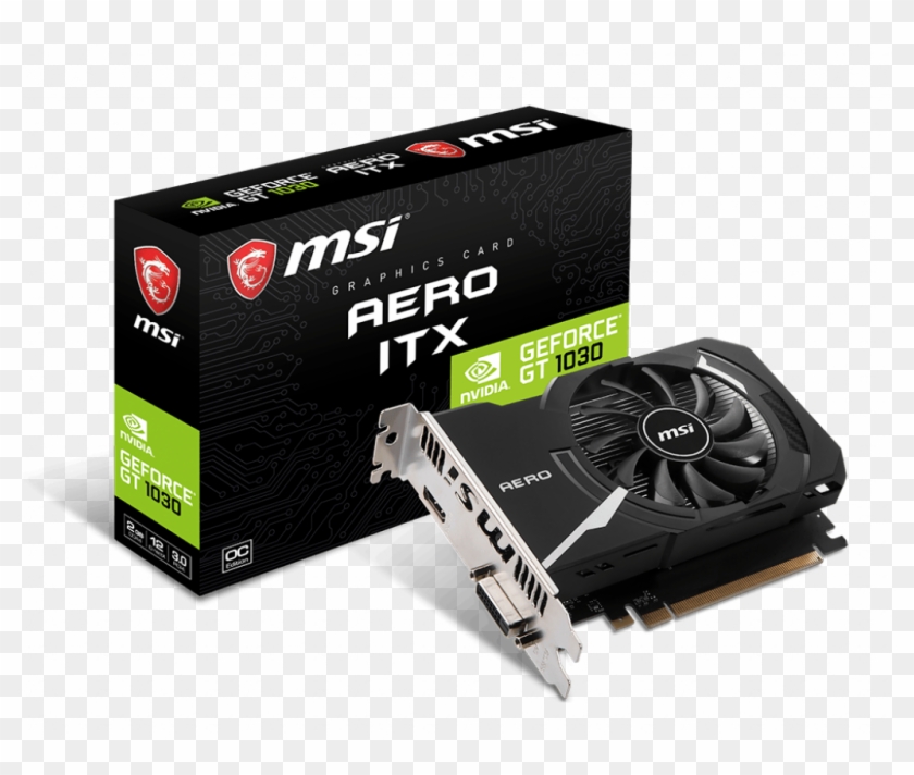 Geforce® Gt 1030 Graphics Cards Geforce Gt 1030 Aero - Geforce Gt 1030 Aero Itx 2gd4 Oc Clipart #1389957