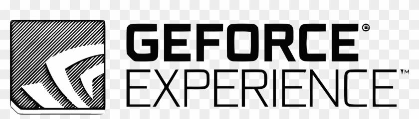 Geforce Experience Logo Black And White - Nvidia Geforce Experience Logo Png Clipart #1390028