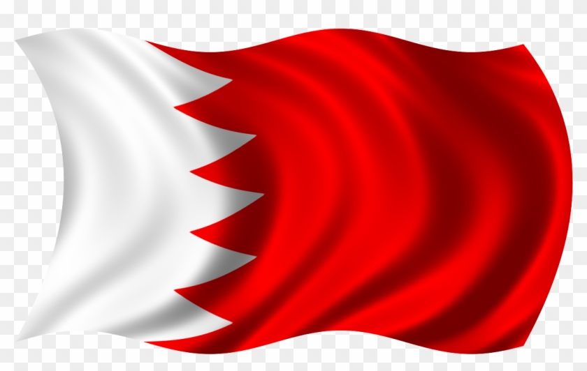 Bahrain Flag Png Image Background - Transparent Bahrain Flag Png Clipart