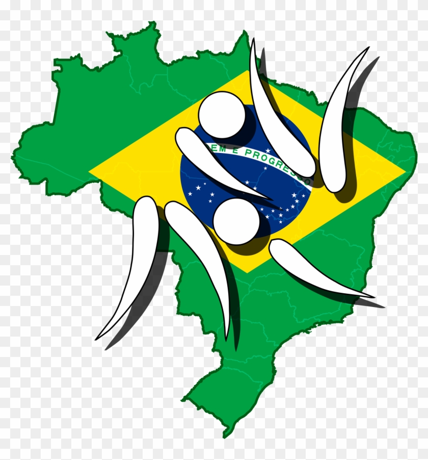 Judo In Brazil - If Brazil Had Electoral College Clipart #1390727