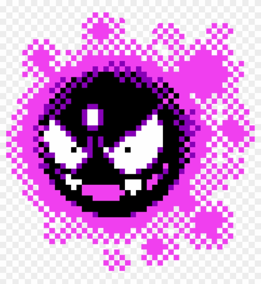Gastly Gen 1 Sprite Clipart