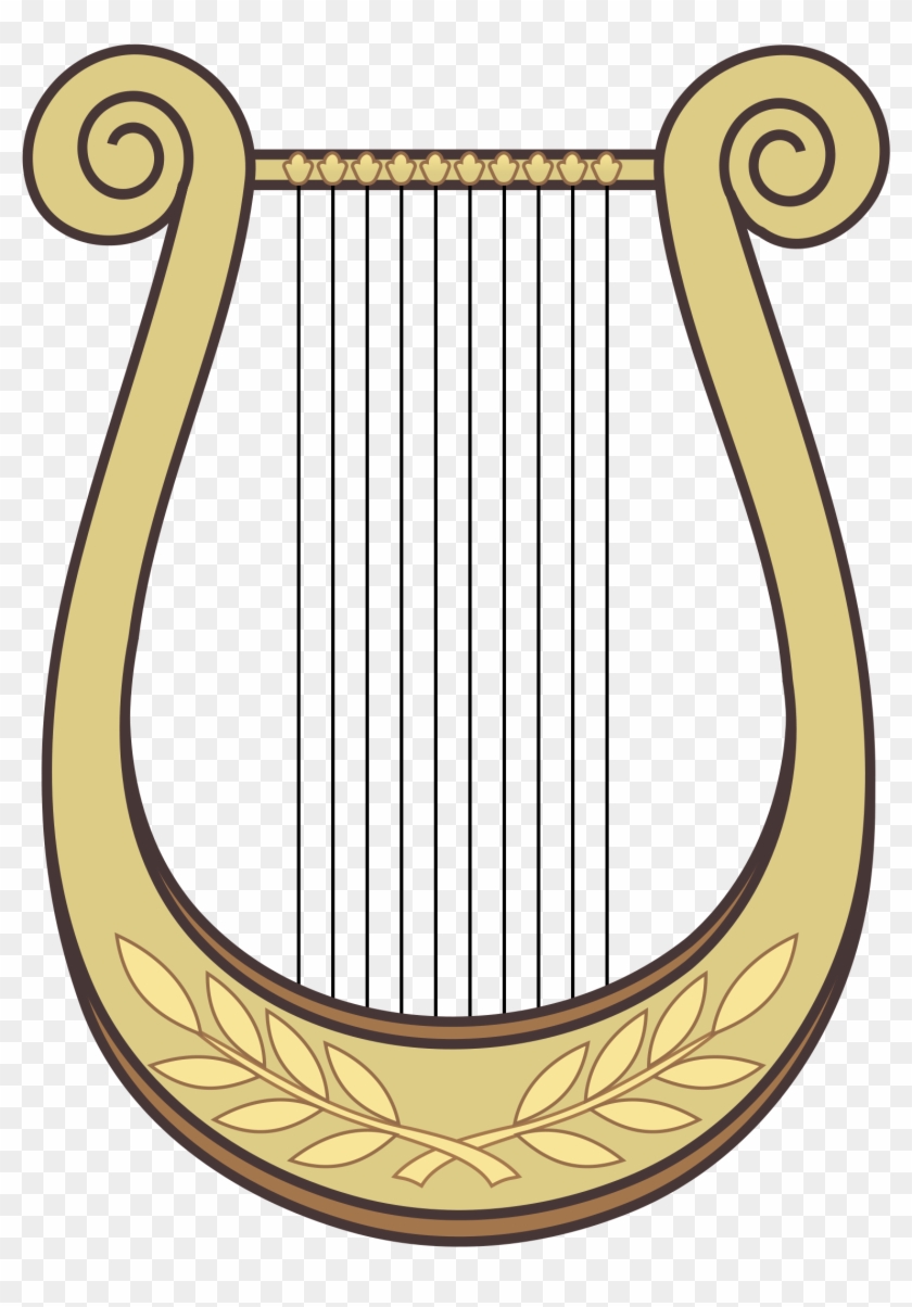 Harp Transparent Png - Harp Clipart Transparent #1390828