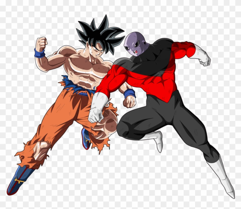 Goku Vs Jiren Png - Dragon Ball Goku Vs Jiren Png Clipart #1391043